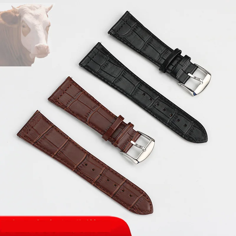 Genuine leather watch belt for Frank Muller series cow leather wristband accessories for men\'s and women\'s 22mm 26mm 30mm strap