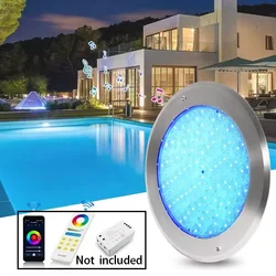 35W Swimming Pool Lights Focos 12V LED Smart App Tuya Wifi Waterproof LED RGB Piscine Lamp Remote Control Pool Party Decoration