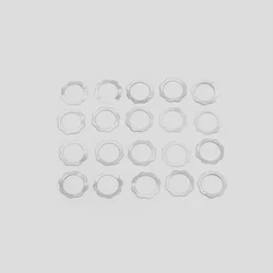20pcs For Bosch 111 Diesel Common Rail Injector Air Gap Adjustment Washer Gaskets