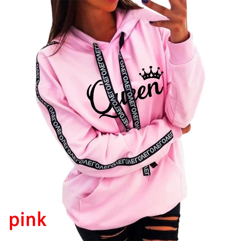 New Fashion Women's Printed Hooded Sweater Casual Loose Hoodie Personalized Printing Hoodie for Women