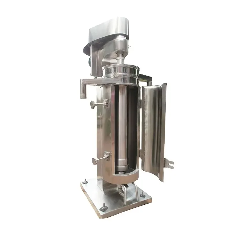 GF105 Oil Water Separator Manufacturers Small Capacity Tubular Three-Phase Separation Centrifuge