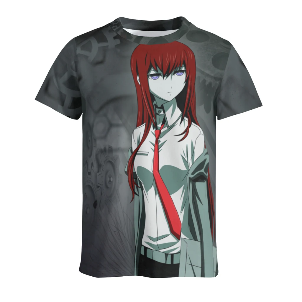 Steins;Gate Trending Products Men's Clothing Soft T-Shirt Sports Top Tees Breathable T Shirt For Male T shirts