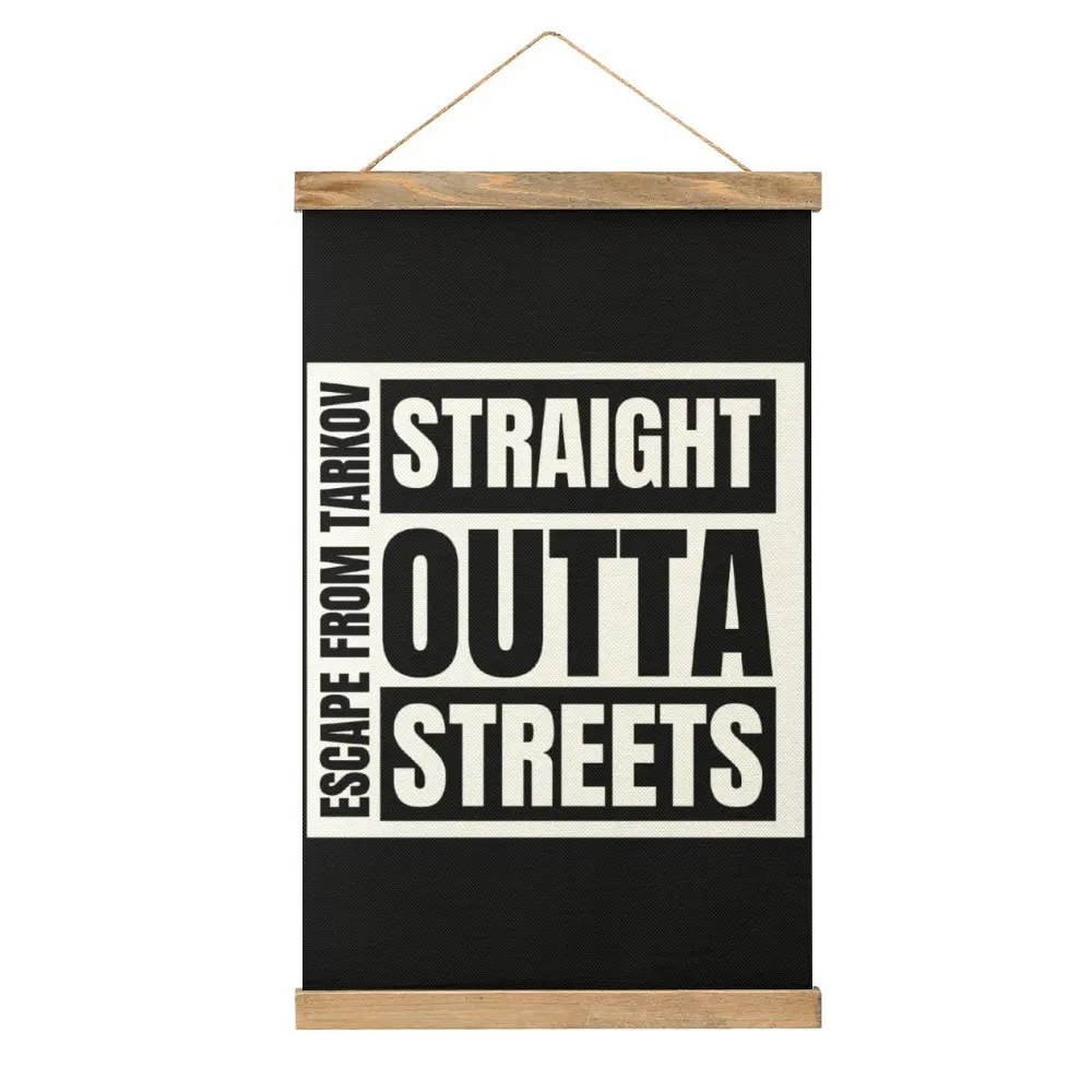 

Straight Outta Streets Escape From Tarkov Essen Draw Living Room Picture Hanging Canvas Hanging Picture Creative Humor Graphic S