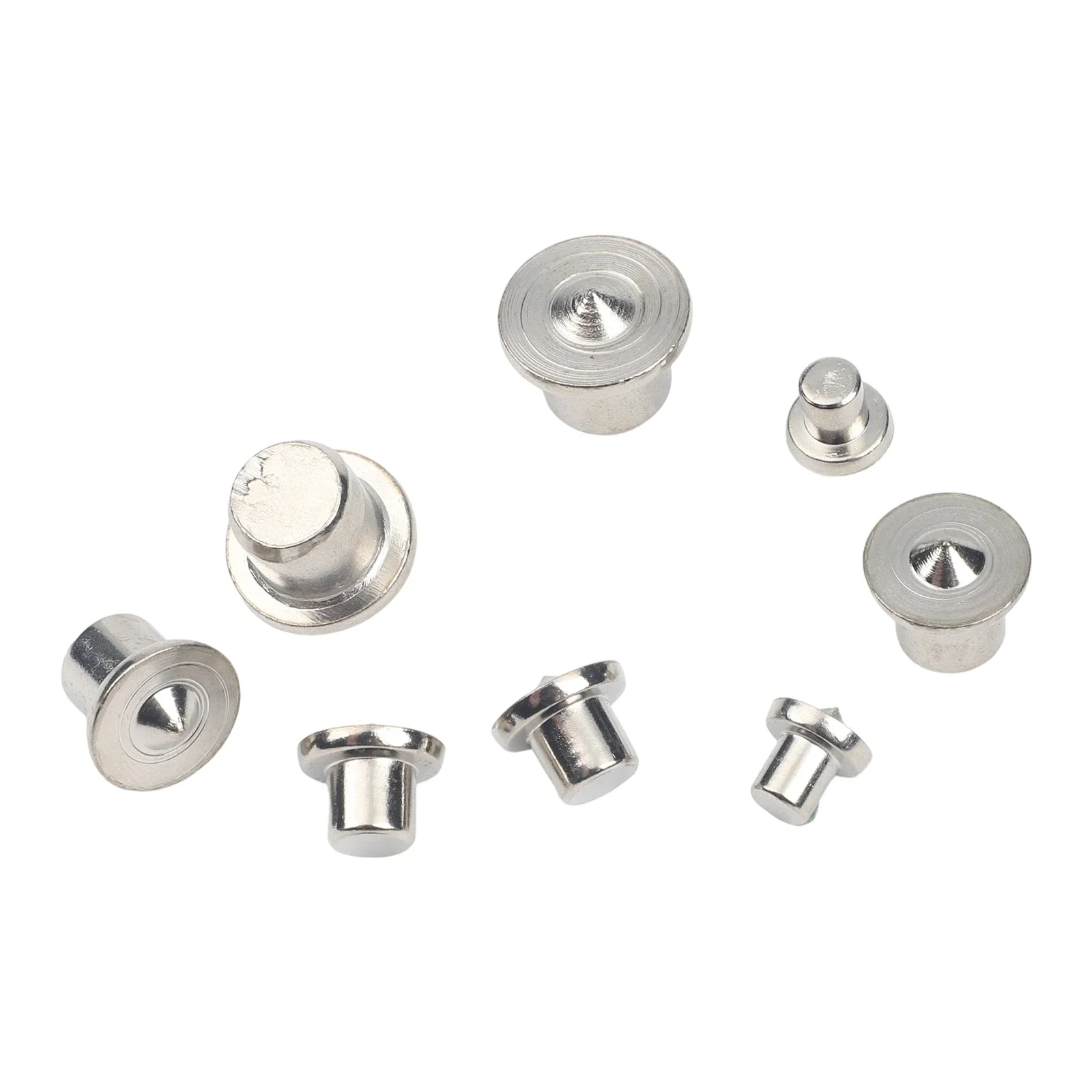 Dowel Centre Point Pin Set With Solid And Hollow Nails For Woodworking Tenon Center Marking 6/8/10/12mm 8 Piece Kit