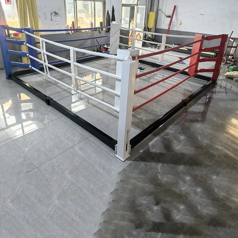 Foldable storage boxing ring, mixed martial arts floor ring, sanda fighting ring
