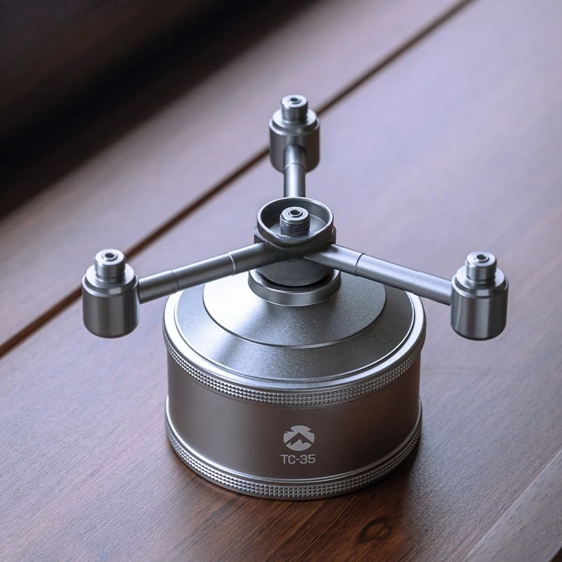 Aluminum alloy one to four connectors aluminum alloy camping ambient light outdoor alpine gas can adapter