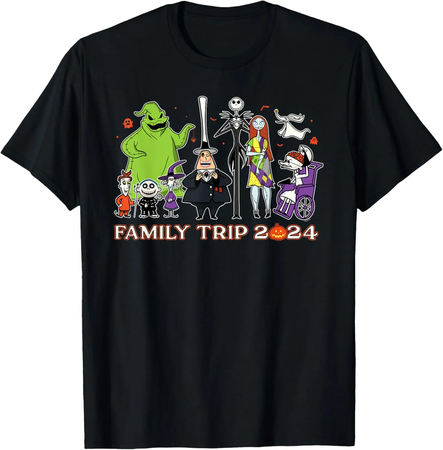 

The Nightmare Before Christmas Fall Family Trip 2024 T-Shirt