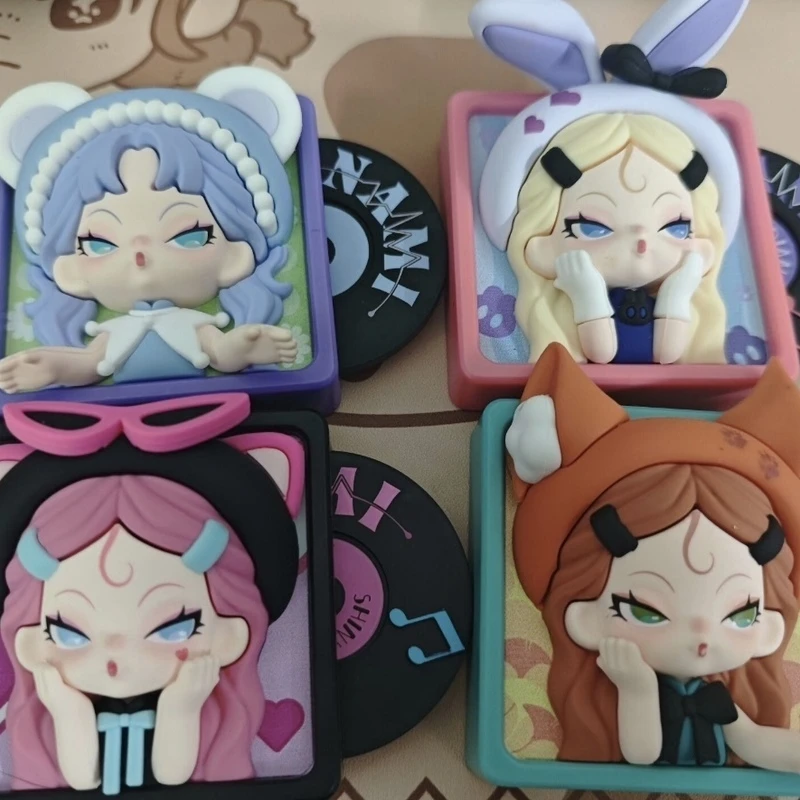 

Новый продукт в наличии Dododonami Disco Series слепая коробка вращающиеся наклейки на холодильник коробка-сюрприз модные игрушки подарок-сюрприз