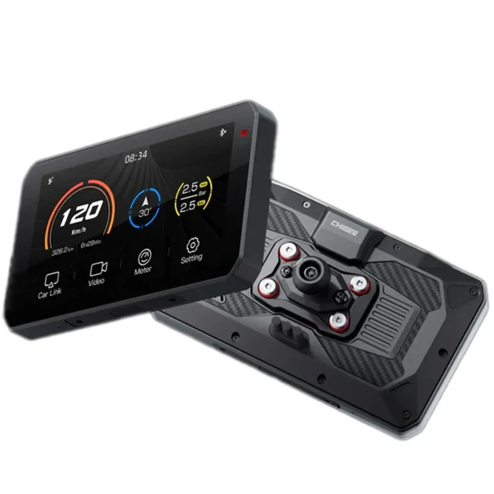 

1080p Dual Cameras Bsd Carplay Motorcycle Digital Display Universal Dashboard for a Motorbike
