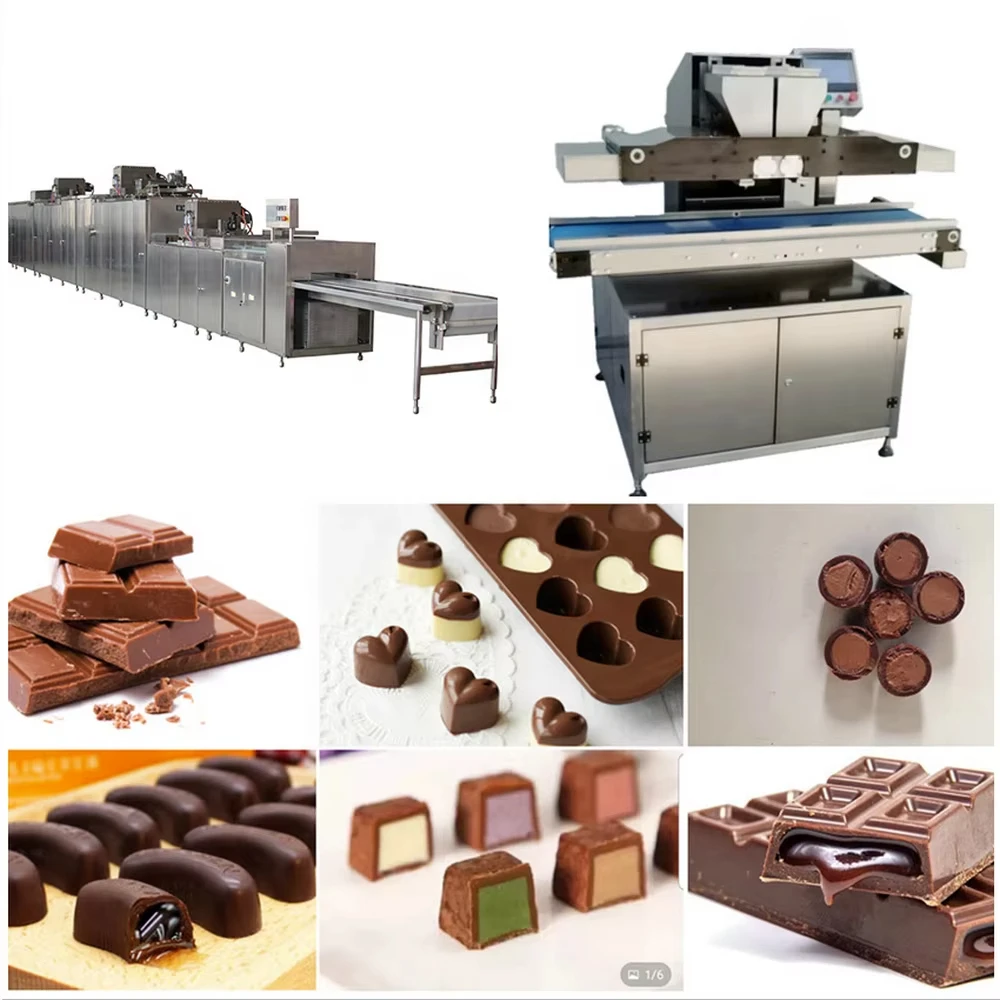 Chocos Making Machine Chocolate  Molding Machine for Chocolate Processing - view 2