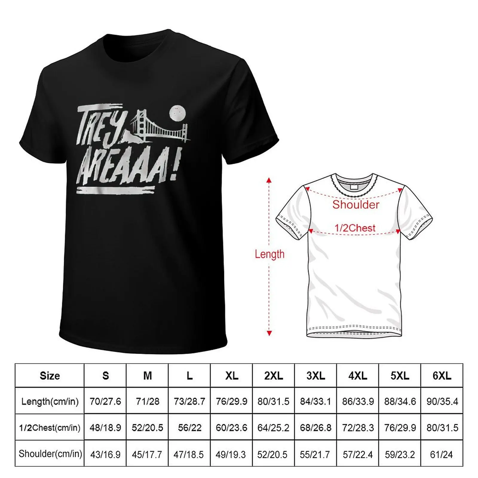 Trey Area T-Shirt Quick Dry Light Sports T-Shirt