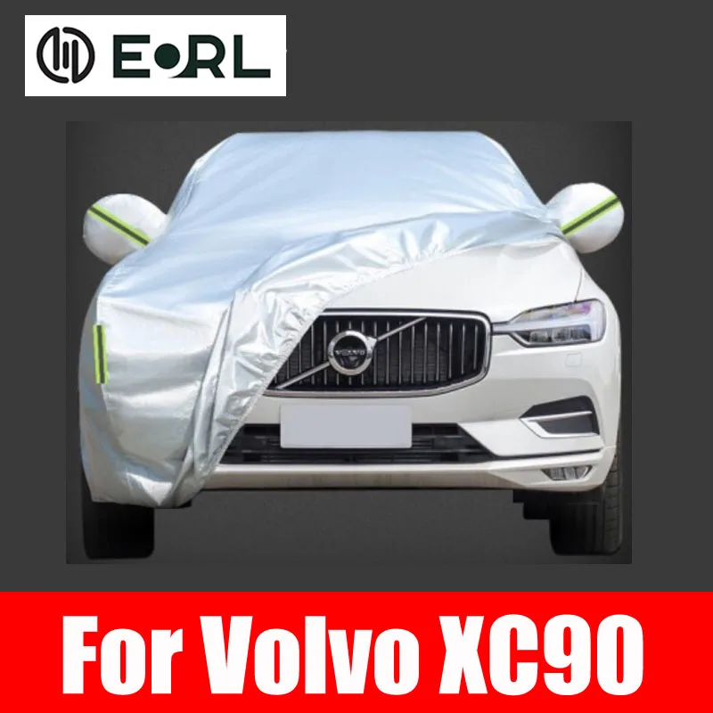 

For Volvo XC90 2015-2023 Car Covers Size Indoor Outdoor Full Auot Cover Sun UV Snow Dust Resistant Protection Cover