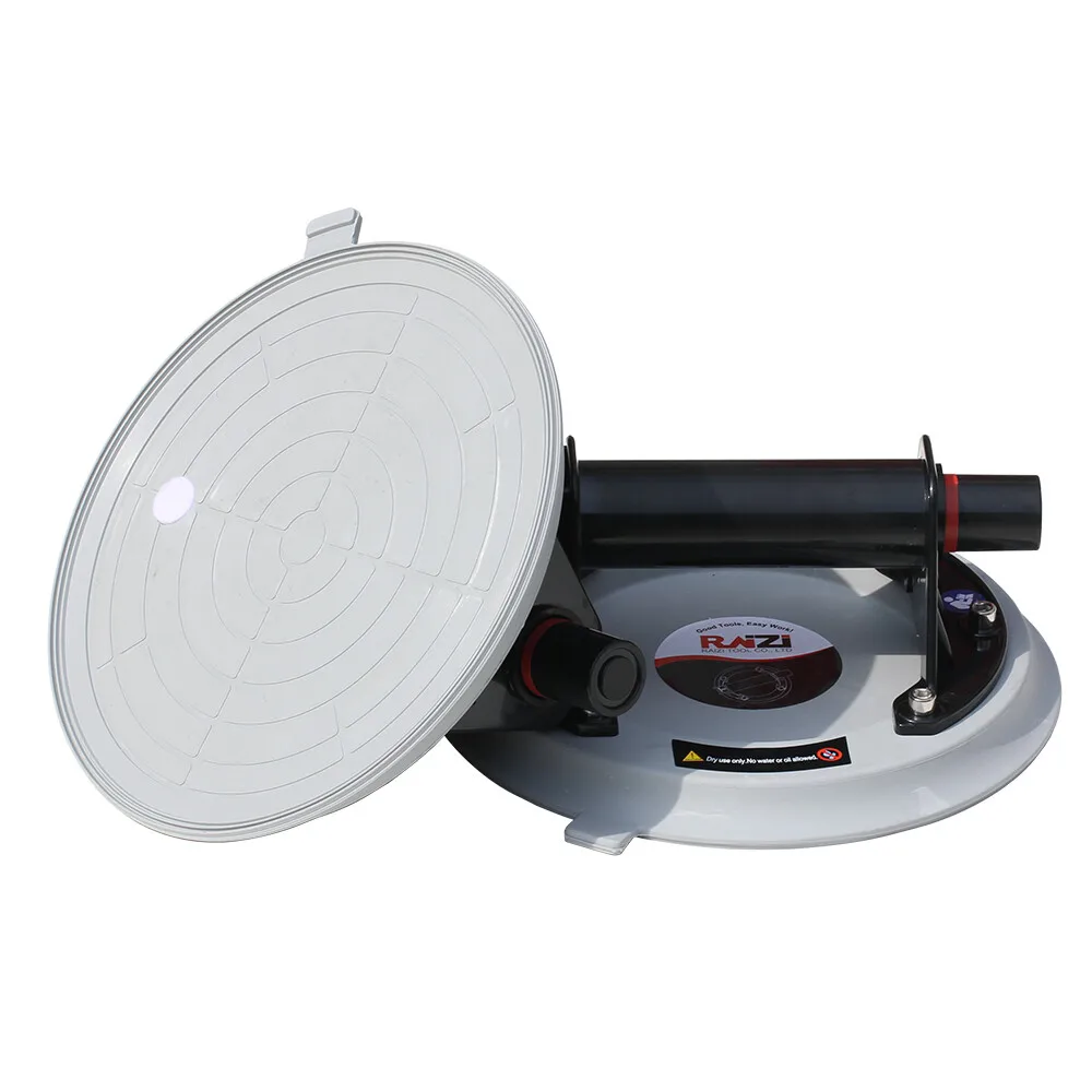 Professional Problem 8 Inch Battery Suction Cup Lifter  with Gauge for Granite Tile Glass Marble Stone Other Hand Tools