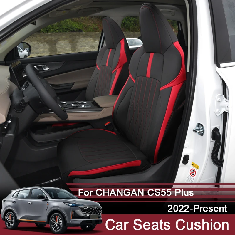 

Car Full Surrounding Seat Cushion Cover Customized For CHANGAN CS55 PLUS 2022-Present Leather ProtectiveWaterproof Accessory