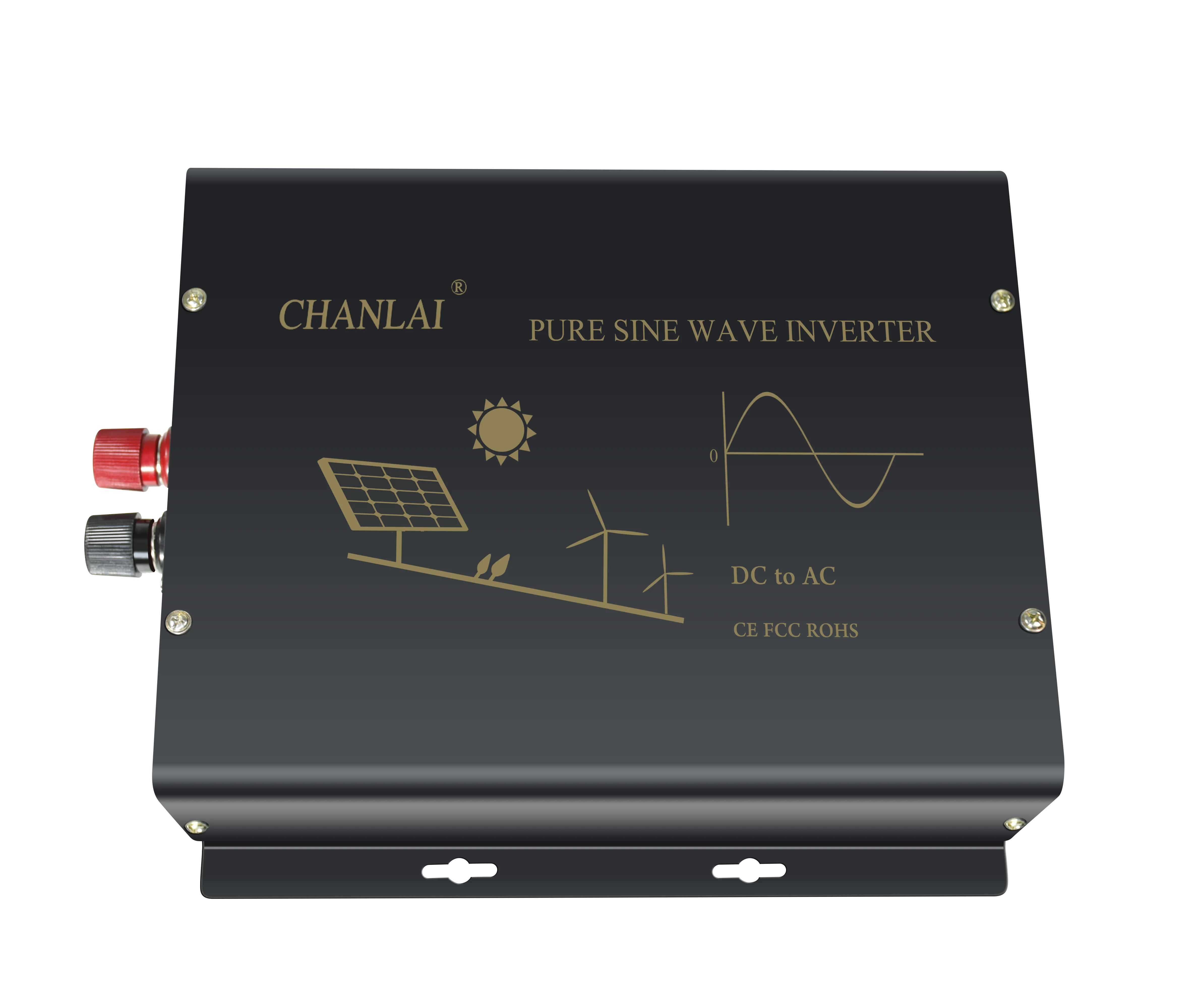 

Pure Sine Wave Solar Inverter Power 1500W 12V/24V 120V Solar Panel Battery Converter 36V/48V/72V DC to 100V/220V/230V/240V AC