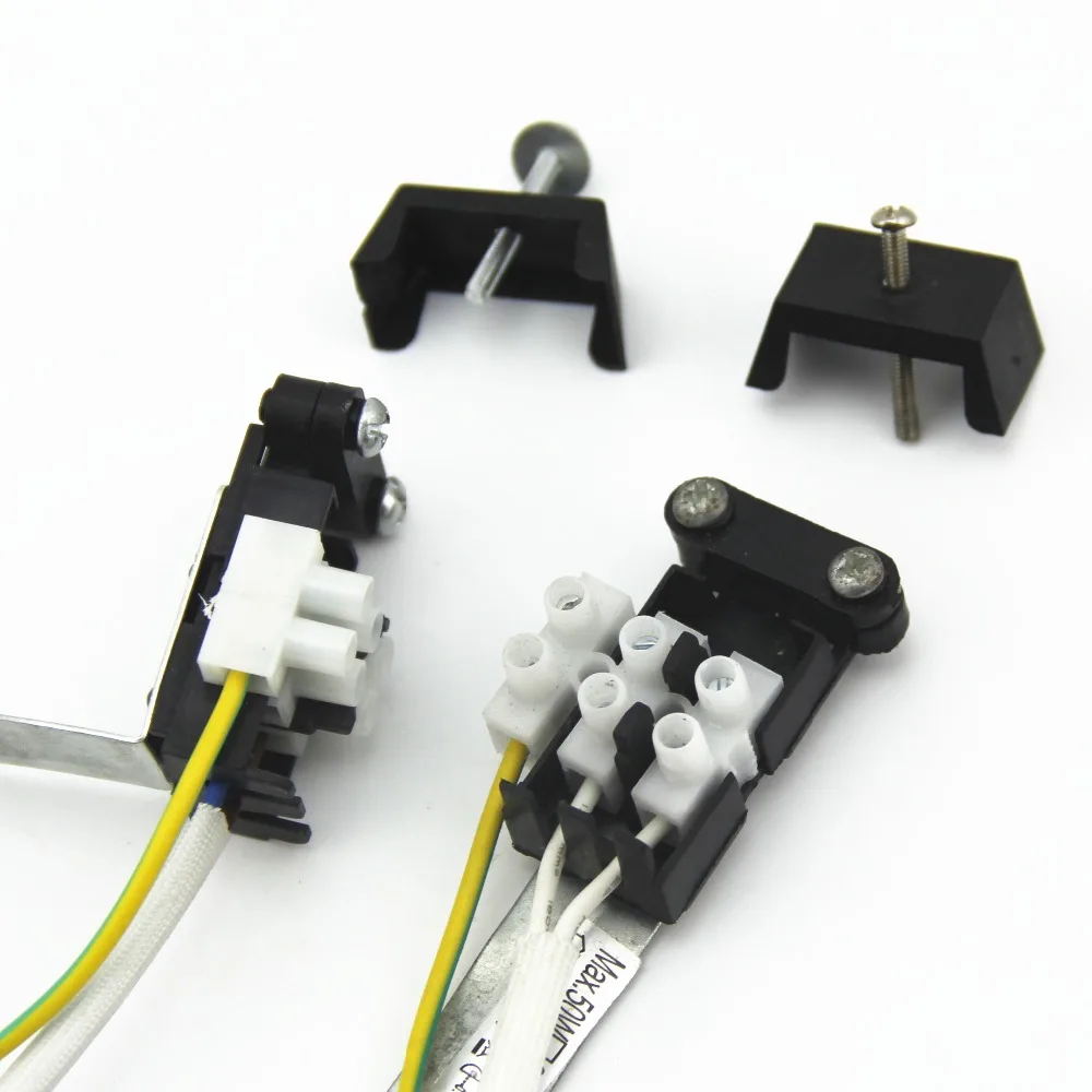 2PCS gu10 Socket Base Connector Stand Ceramic Lamp wiring For GU10 Base Halogen Socket or GU10 Led Bulb