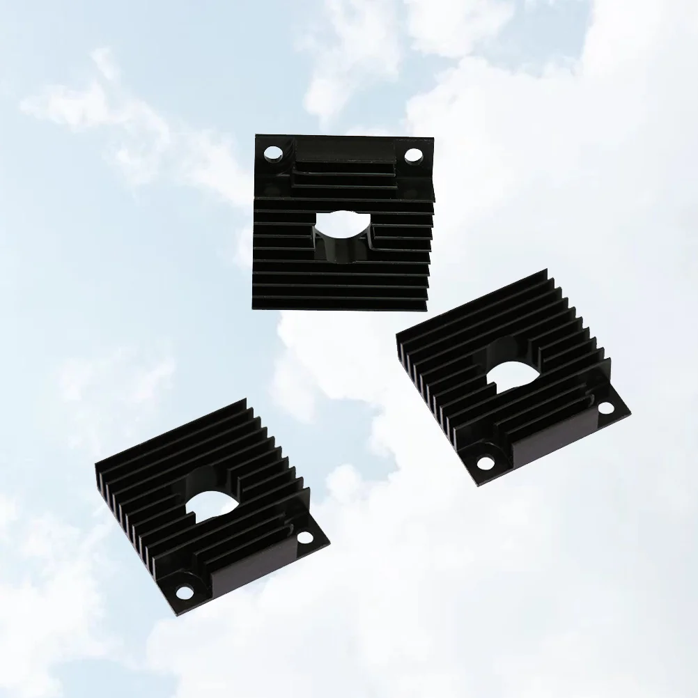 3Pcs Aluminum Heat Sink Radiator Cooler for Mk7 Mk8 3D Printer High Quality Thermal Transfer Cooling Block Aluminum Radiator