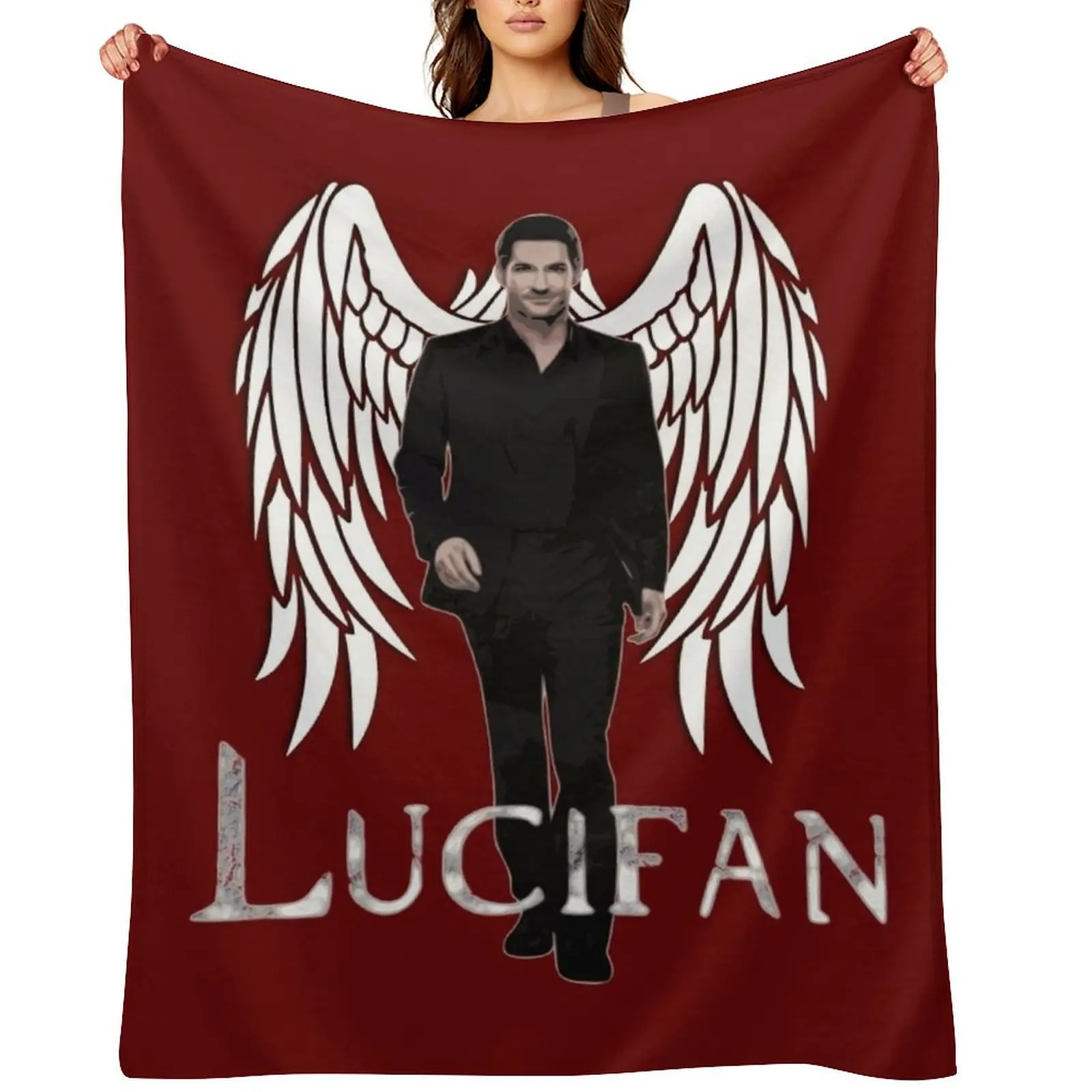 

Lucifan / Lucifer Throw Blanket Bed Fashionable Summer Beddings Decorative Sofa Blankets For Baby Blankets