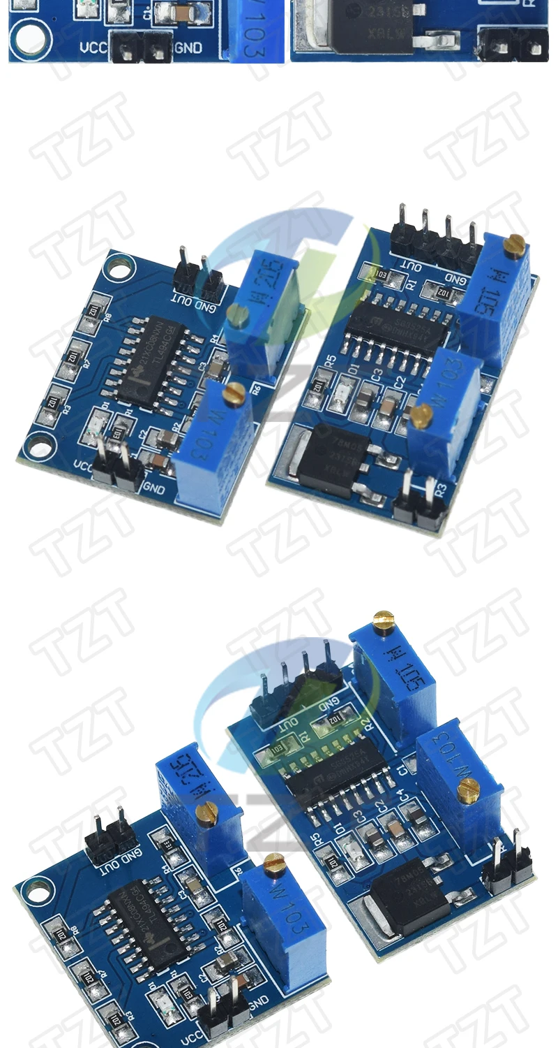 TZT 1/3PCS TL494 SG3525 PWM-Controller-Modul Einstellbare 5V-Frequenz 500-100kHz 250mA – Detail 7
