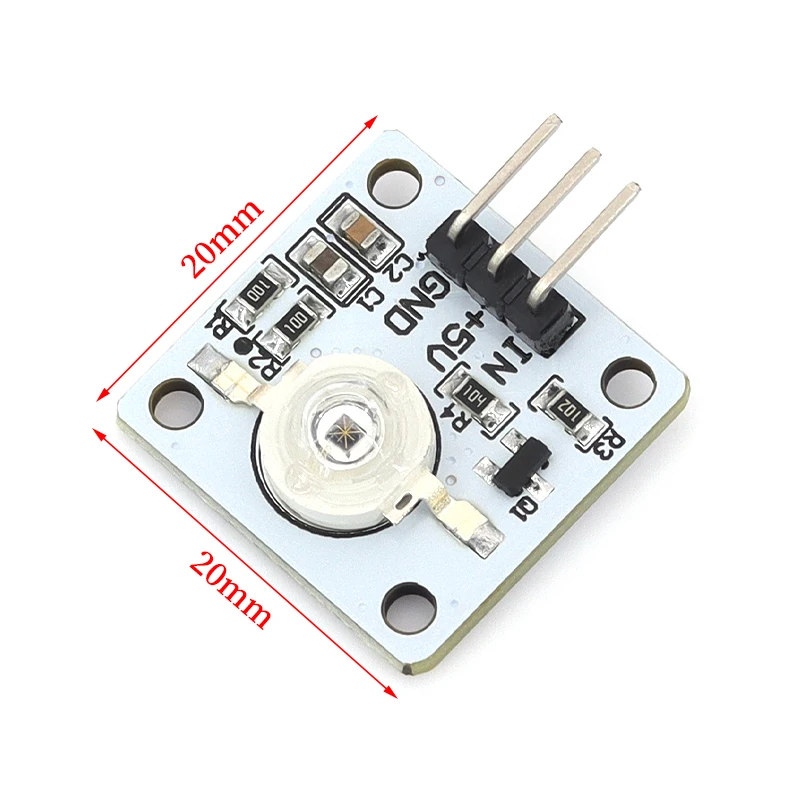 940nm High Power Infrared Emission Module 5V 1W 3W 45MIL IR LED Remote Control Transmitter Board
