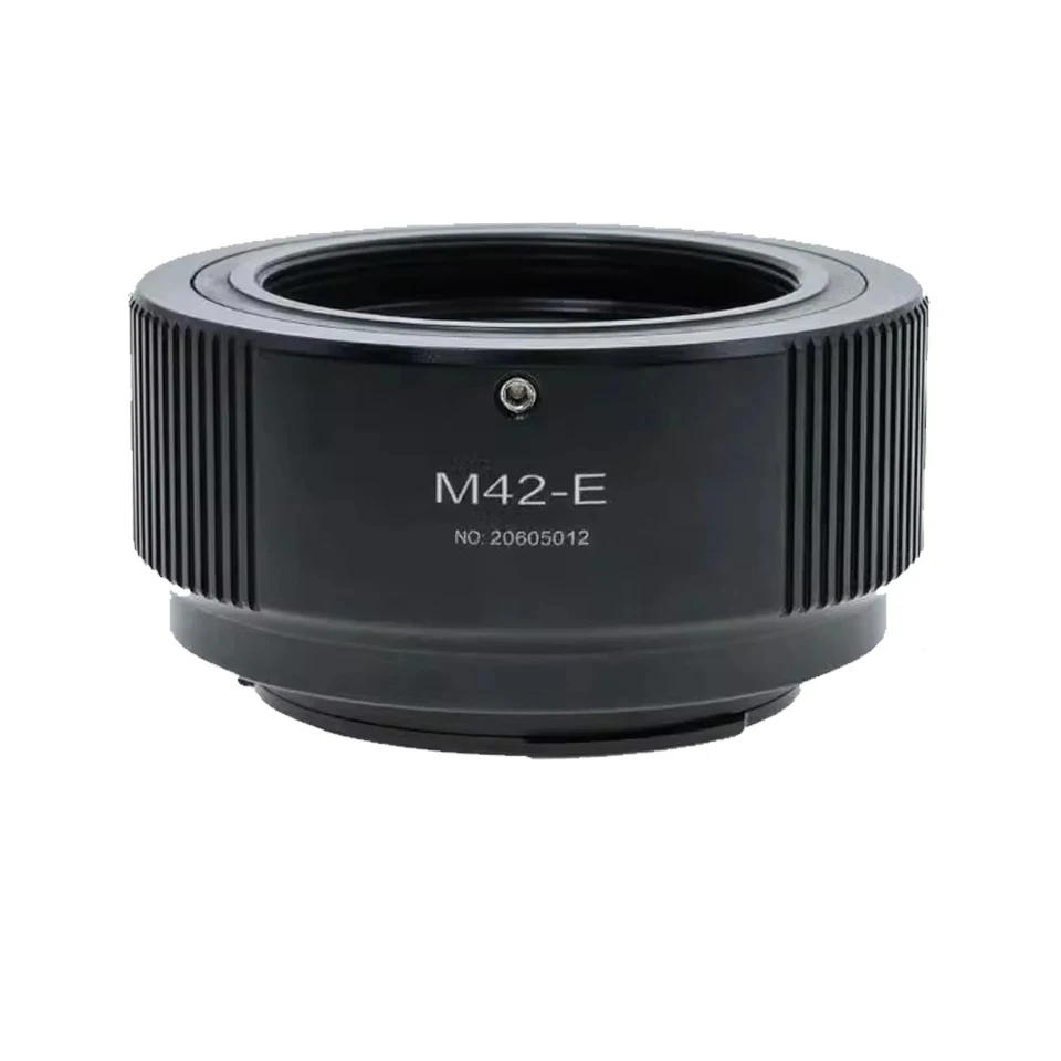 M42-E Camera Lens Adapter for TTArtisan 100mm F2.8 250mm F5.6 Reflex M42-mount Lens Accessories to Sony E Mount A7RIII NEX-4