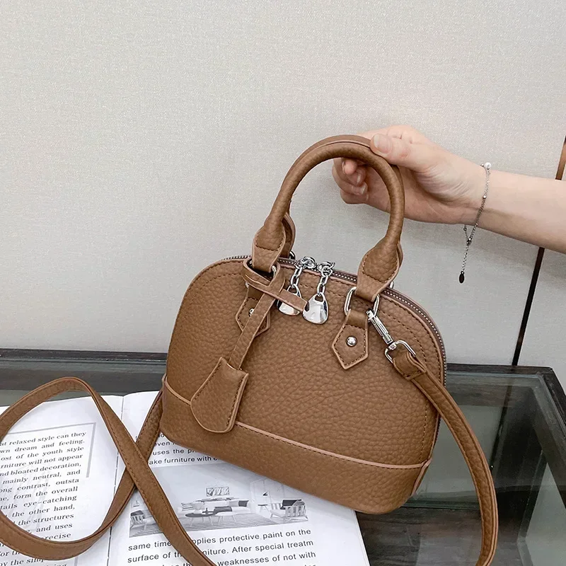 

2025 Summer Trend! Shell - Shaped Mini Crossbody Bag - Exquisite Luxury Handbag for Women