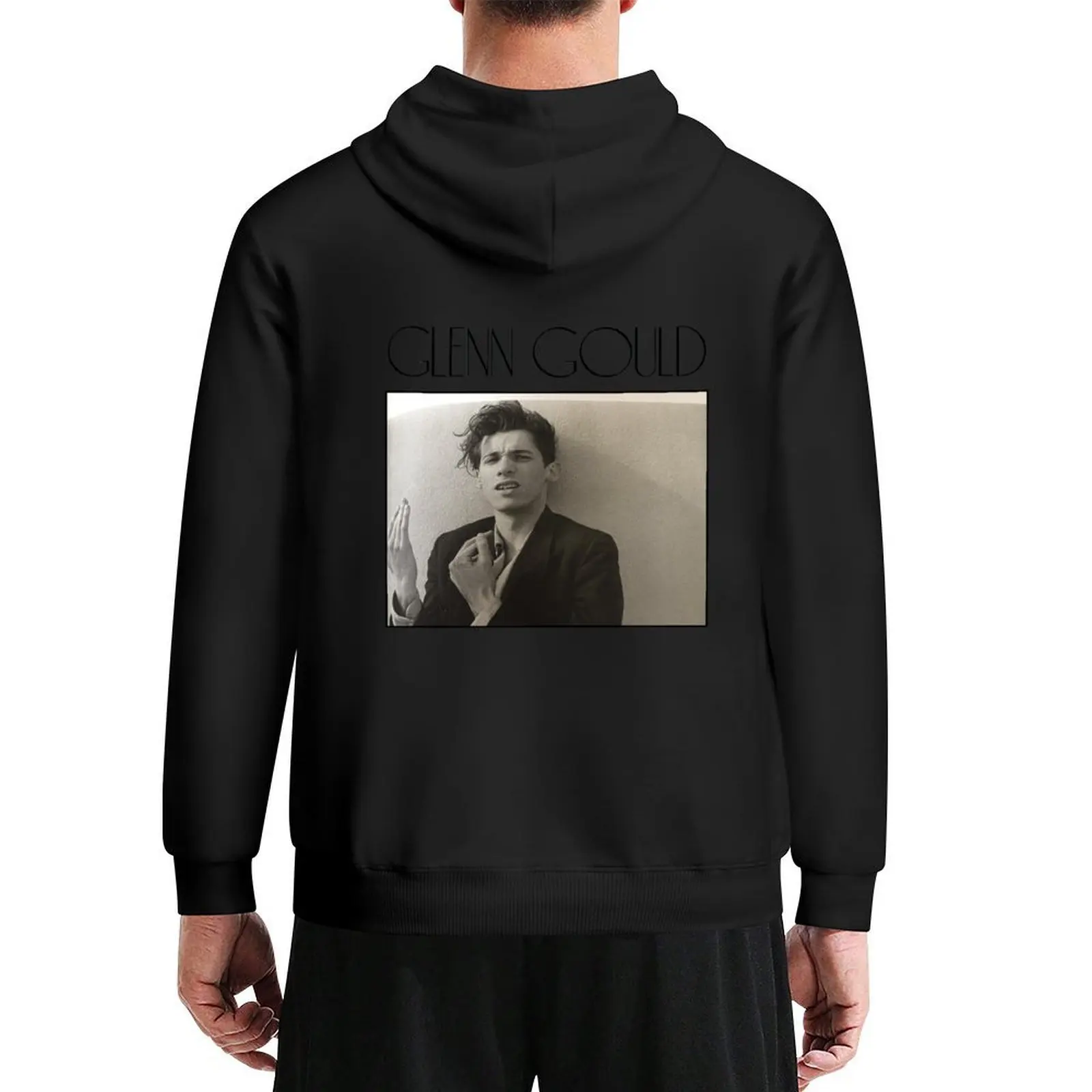 

Glenn Gould Hoodie men's clothes aesthetic clothing mens designer clothes anime clothing man hoodie