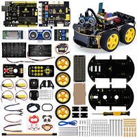 KEYESTUDIO 4WD Programmabl Smart Robot Car for Arduino Robot  Professional Automation Programming DIY Robot Car Kids STEM Toys