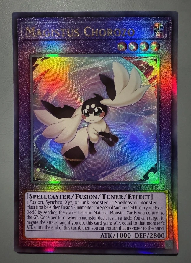 

Yugioh KONAMI Duel Monsters CR11-AE084 Magistus Chorozo Ultimate Rare Asian English Collection Mint Card