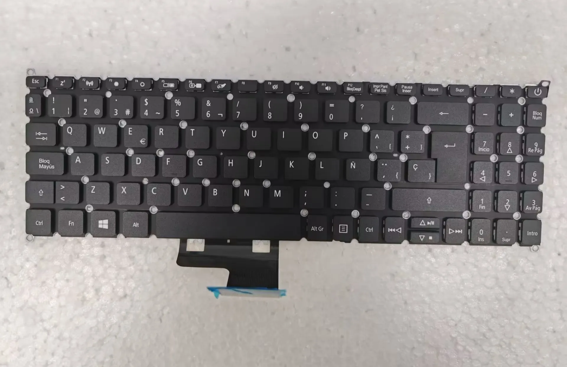 Spanish Non-Backlit Keyboard for Acer Aspire SF315-41 SF315-52 A515-66G A315-22 A315-23 A315-42 A315-54 A315-52 A315-52G