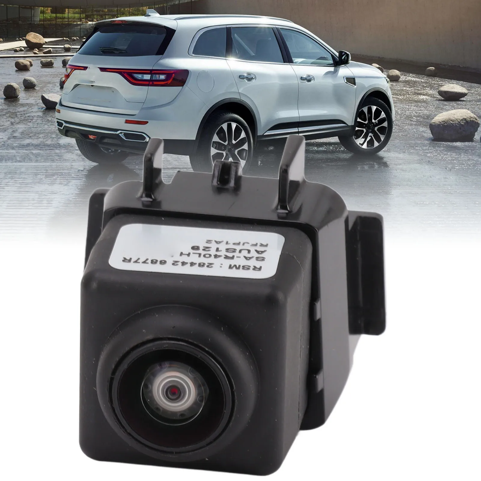 

Reversing Camera 284426877R HD Wide Angle Rear View Backup Parking Camera Replacement For Koleos 2016 to 2019 284426877R