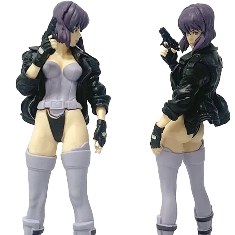 18cm Anime Ghost In The Shell Motoko Kusanagi Action figure Model Toys Decorations PVC Collection Model Toys And Gift