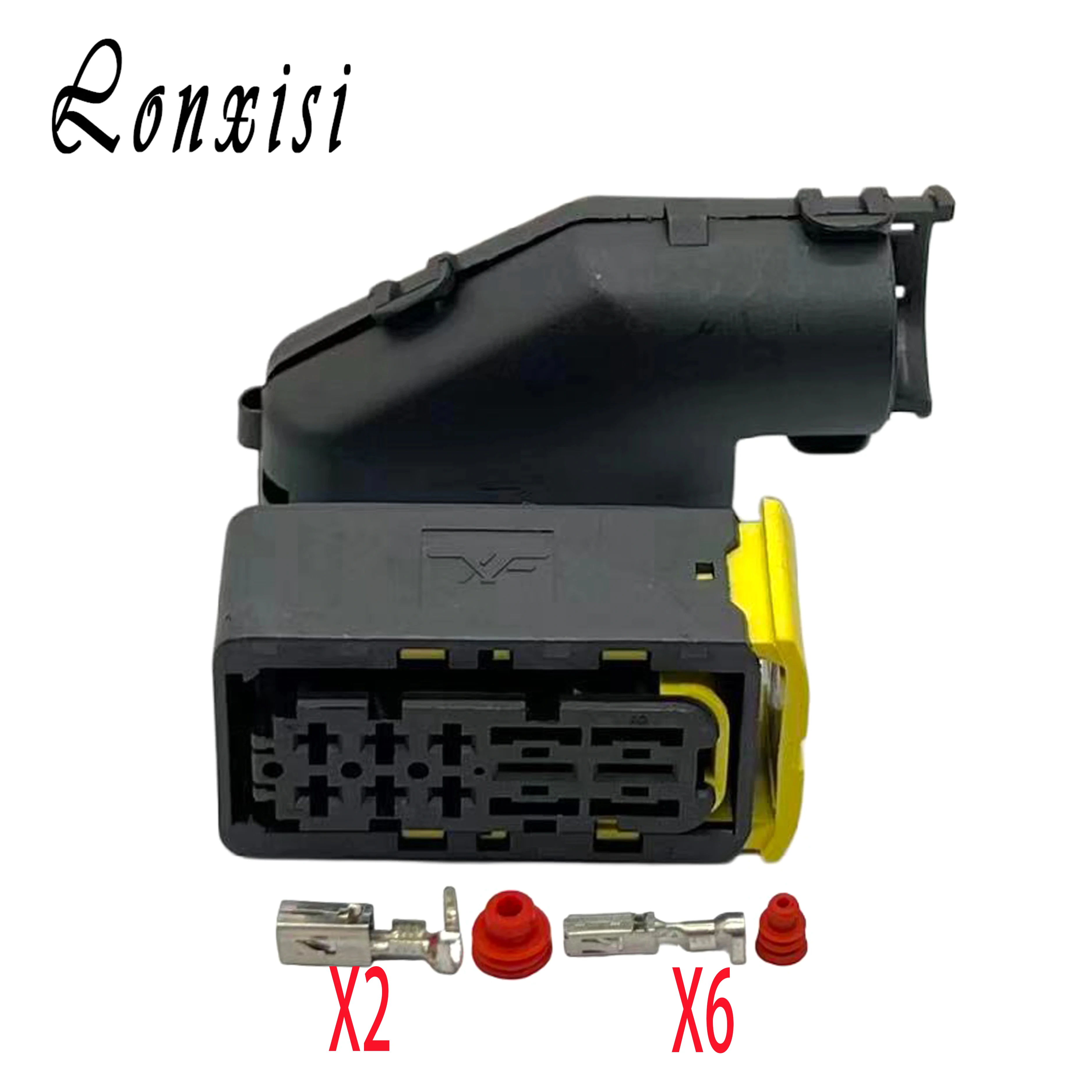 8 Pin Female Automotive Waterproof Connector Plug Wiring Socket Shell Sheath 1-2299782-1 0-1670760-1 0-1670762-1 With Pins