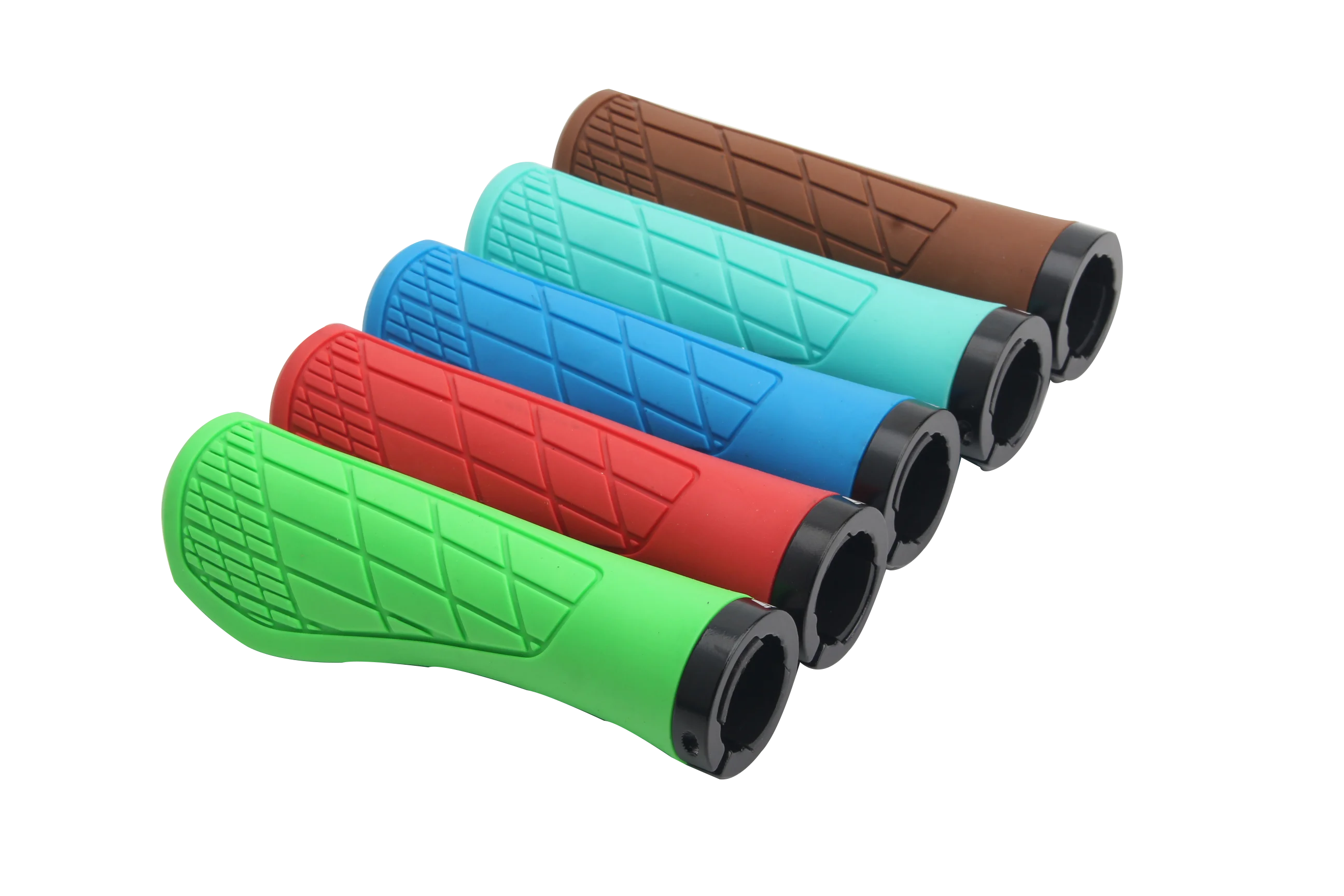 ODI MTB Fahrradgriffe, stoßfeste Fahrradlenkerabdeckung, rutschfeste, abschließbare Griffe, ergonomische Radfahren-Gummiballgriffe – Detail 6