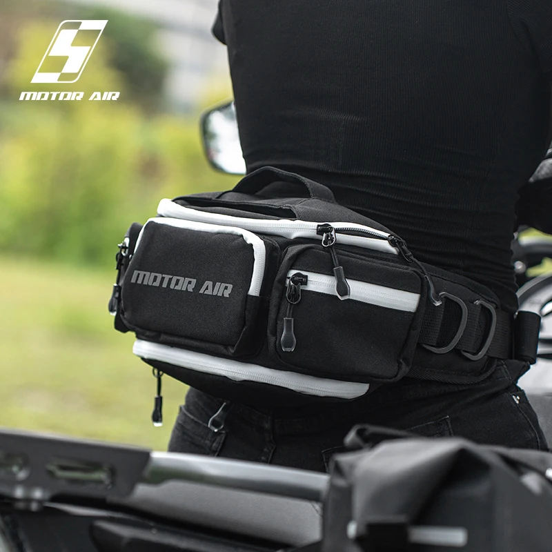 

Motor Air New Style Multifunctional Waist Bag Large Capacity Cycling Motorcyle Riding Pack Crossbody Package Anti Splash Water