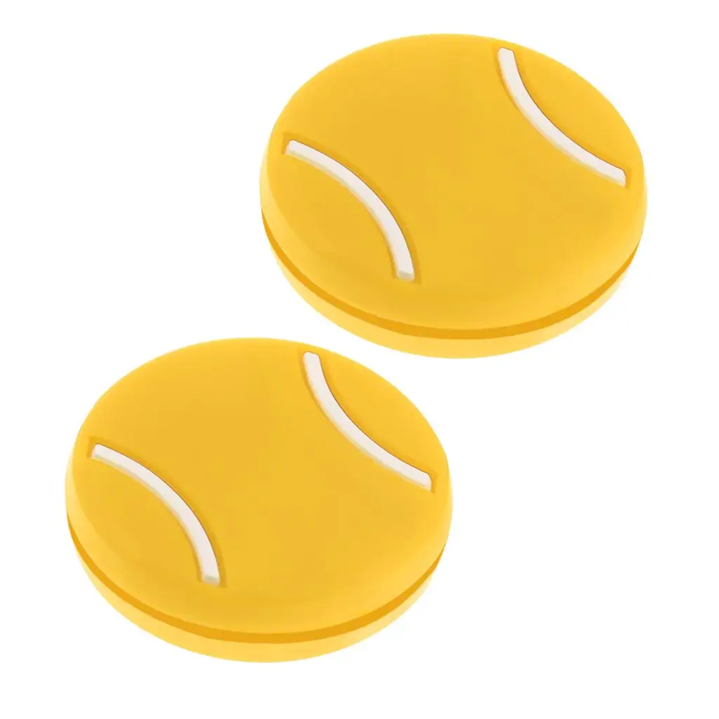 2- 2 Pack Tennis Squash Racket Vibration Dampeners Shock Absorber Damper