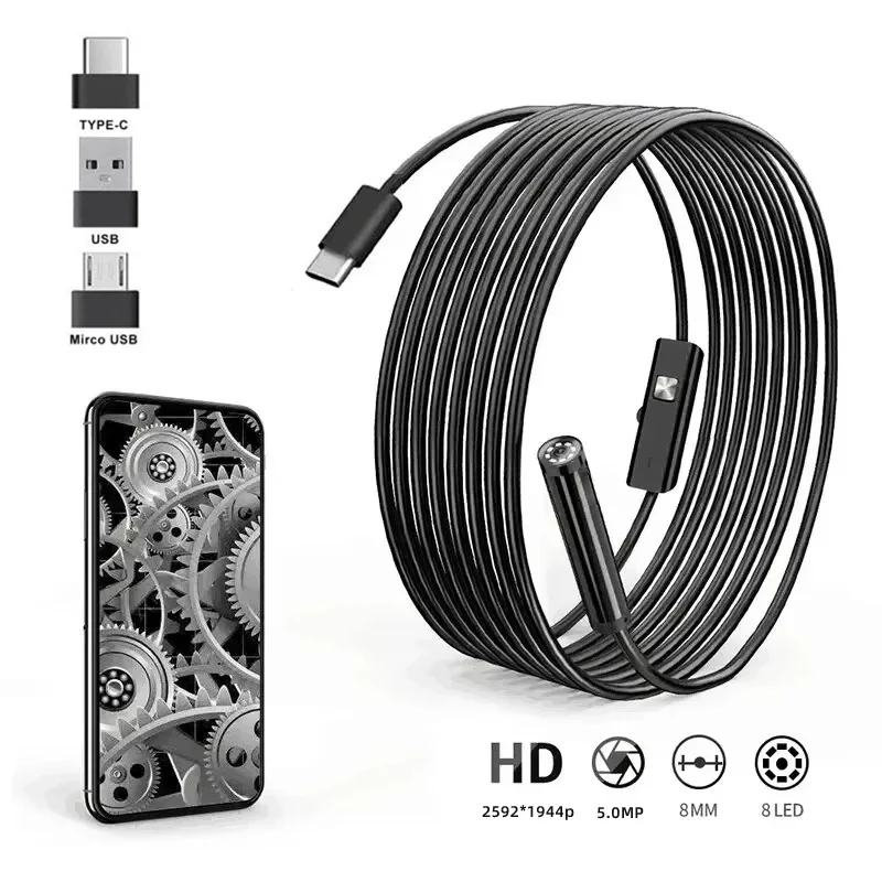 endoscopio-industrial-de-55mm-para-inspecao-de-tubulacoes-camera-flexivel-tipo-c-usb-3-em-1-boroscopio-automotivo-para-celulares-android-e-apple