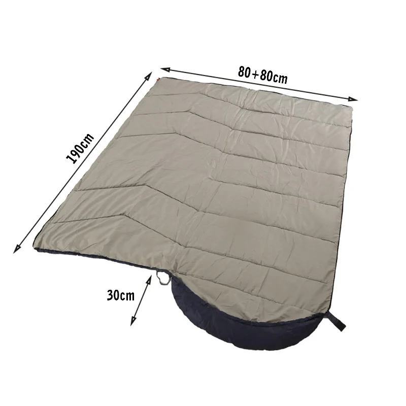 Unisex Comfortable Cotton Filled Summer Sleeping Bag Waterproof Polyester Standard Length for Adults Children for Cold Weather
