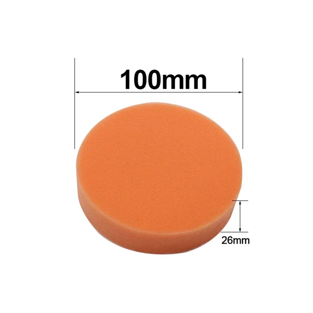 Disco per lucidatura auto da 3-7 pollici tampone per ceretta tampone per lucidatura in spugna tamponi in schiuma lucidatura rimuove i graffi adattatore per ruota per trapano lucidatrice per auto
