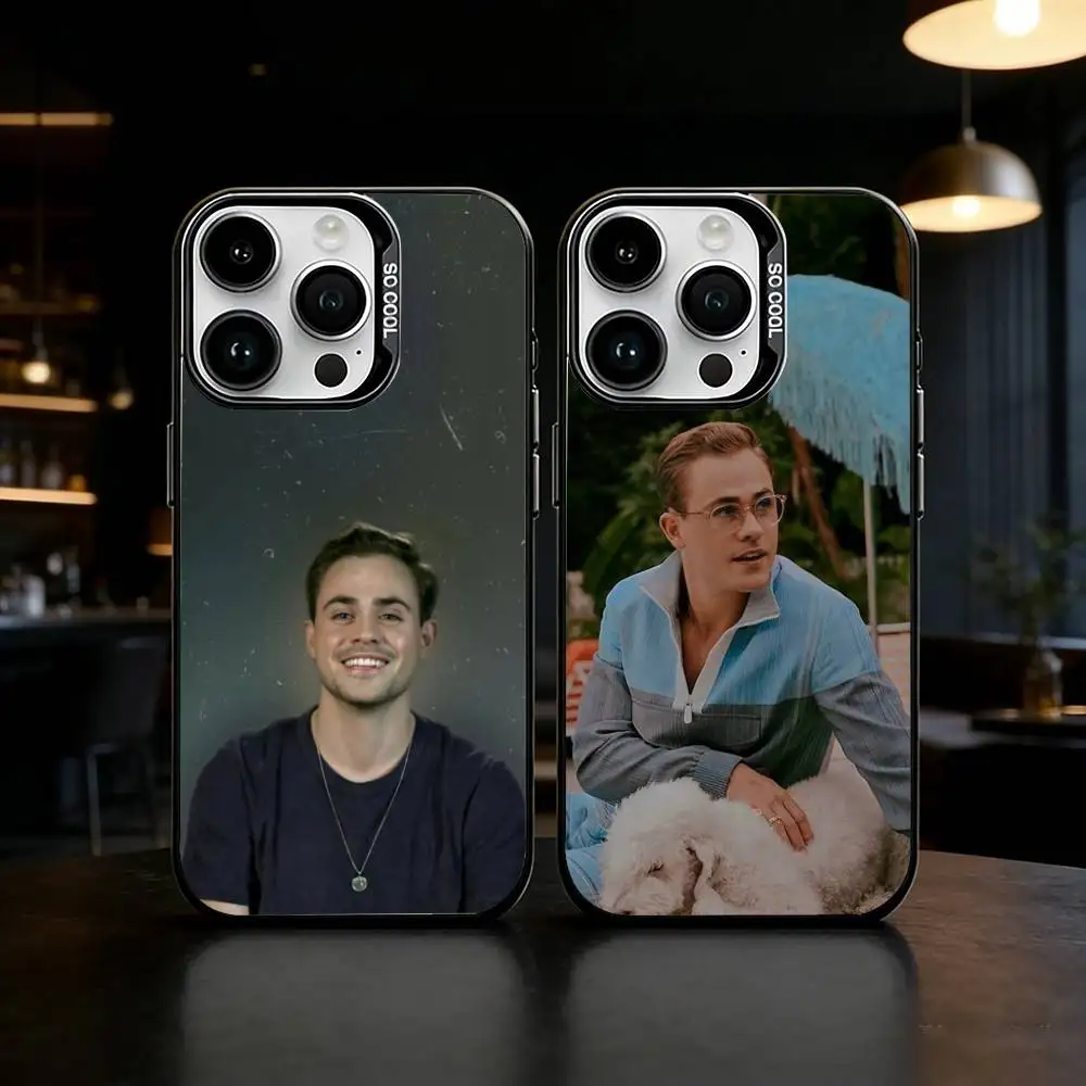 

Dacre Montgomery Phone Case For iPhone 17 16 15 14 13 12 11 Pro Max Plus Silver Matte Black Cover