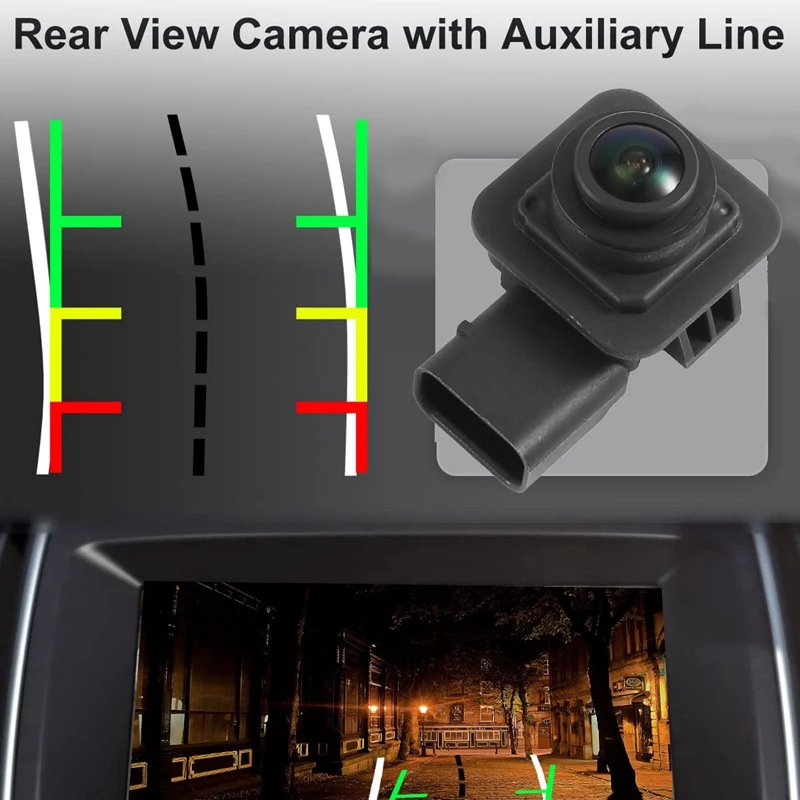 Rear View Camera Backup Parking Assist Camera for Range Rover 2.2L SPORT L494 Diesel Jaguar F Type 12-16 DK62-19G490-AE