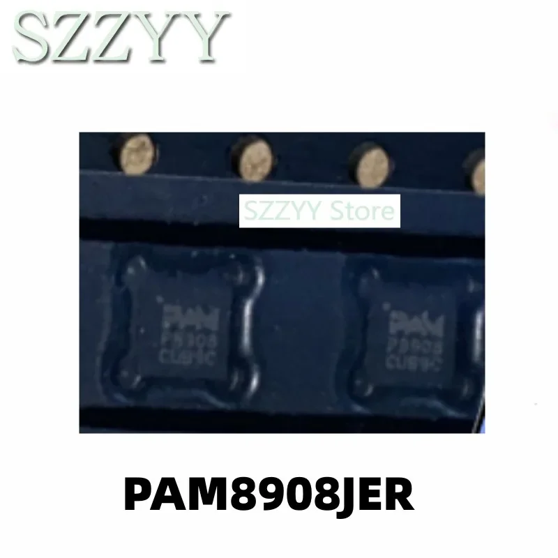 5PCS PAM8908JER PAM8908 P8908 QFN16 Audio Amplifier IC Chip
