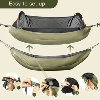 Night Cat Hammock Underquilts Sleeping Bag Single Insulated Under Blanket 4 Seasons Lightweight Soft Warm 5-20℃ 8x3.6ft 5
