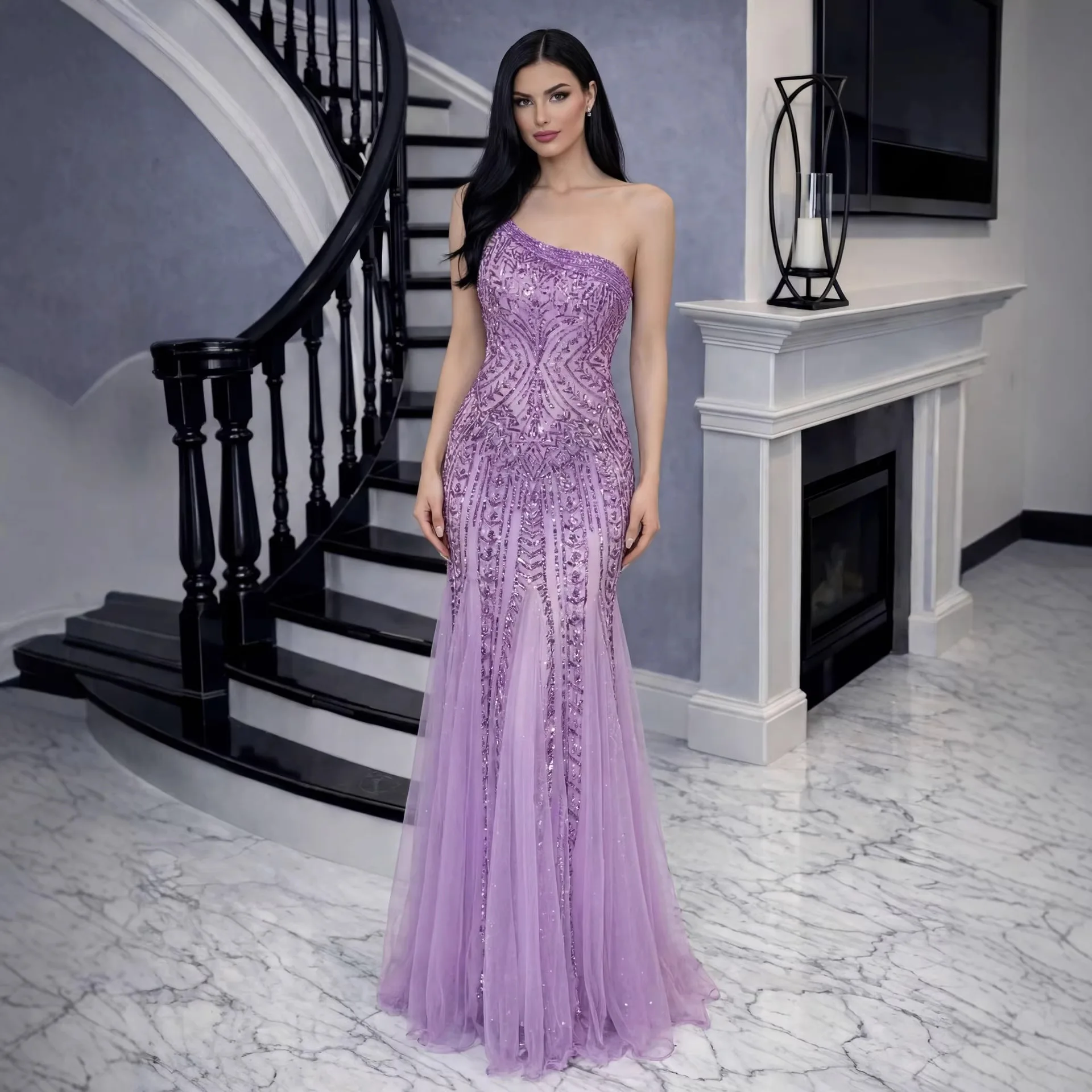 

Sequins Sexy Bodycon Sleeveless Dress Long Evening Dress Women Party High End Formal Dresses Spring Summer