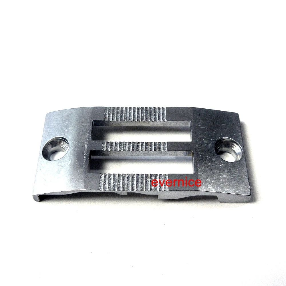 8MM Needle Plate Feed Dog For DURKOPP ADLER 768 JUKI LU-2260 2-Needle Machine