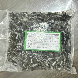 20-1000pcs 50V 35V 25V 16V 10V Electrolytic Capacitor 0.1UF 1UF 4.7UF 10UF 22UF 47UF 100UF 220UF 470UF  1000UF 2200UF 4700UF