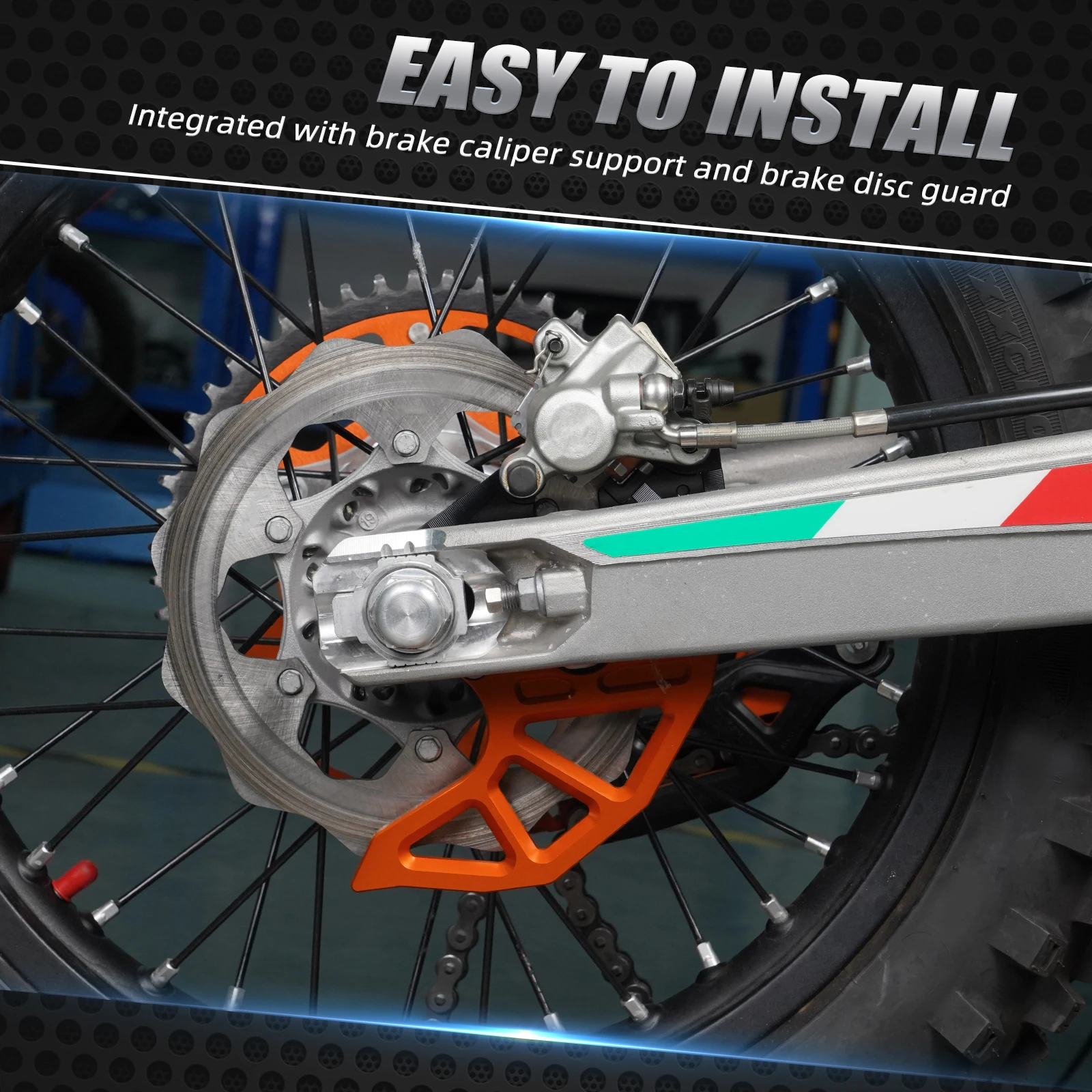 

NICECNC For KTM 2004-2023 EXC 300 EXCF 350 EXC 450 XCW 300 XCF-W 450 500 Rear Brake Disc Guard SX 125 SXF 250 SXF 450 2004-2022