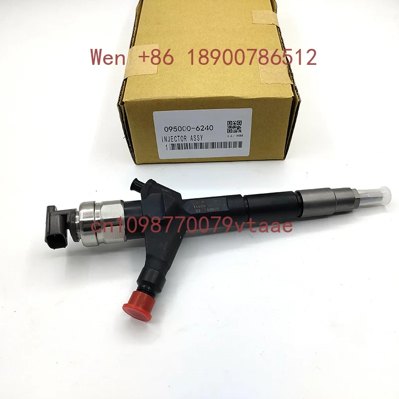 Diesel Common Rail Fuel Injector 095000-6244 16600-mb40A 095000-6240 16600-VM00D Compatible with EngineYD25