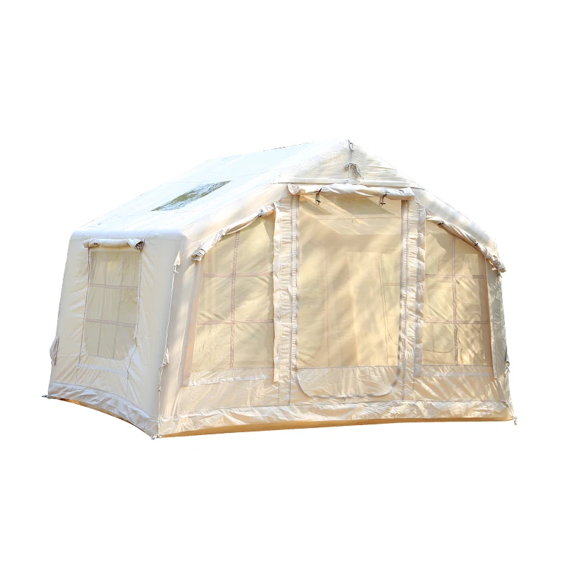 

8 ㎡ Надувная палатка для кемпинга на открытом воздухе, водонепроницаемая и влагостойкая, складная, портативная, из утолщенной ткани Оксфорд