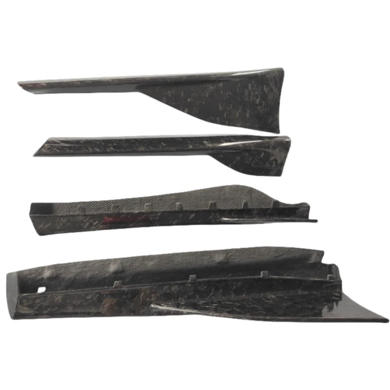 ชุดแต่งคาร์บอนไฟเบอร์สไตล์ 540LT สำหรับ McLaren 540C & 570S พร้อมกันชนข้างแบบฟอร์จ ขยายสเกิร์ตข้าง แรงบันดาลใจจาก 600LT